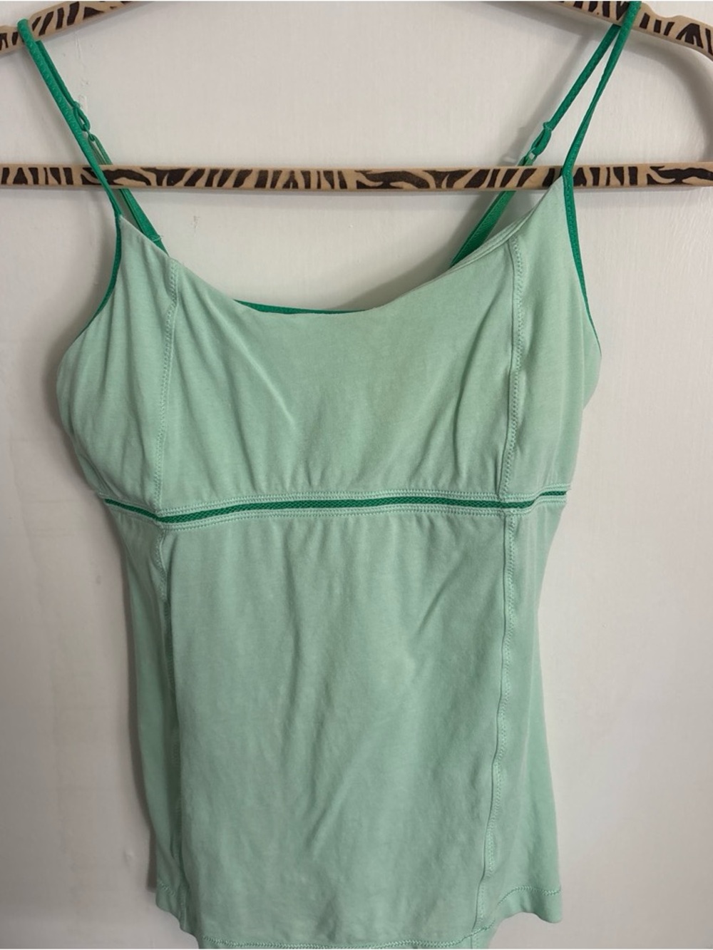 Light Green Women's Cami Tank Top - Lululemon size 6